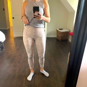 Lululemon tights. 25”